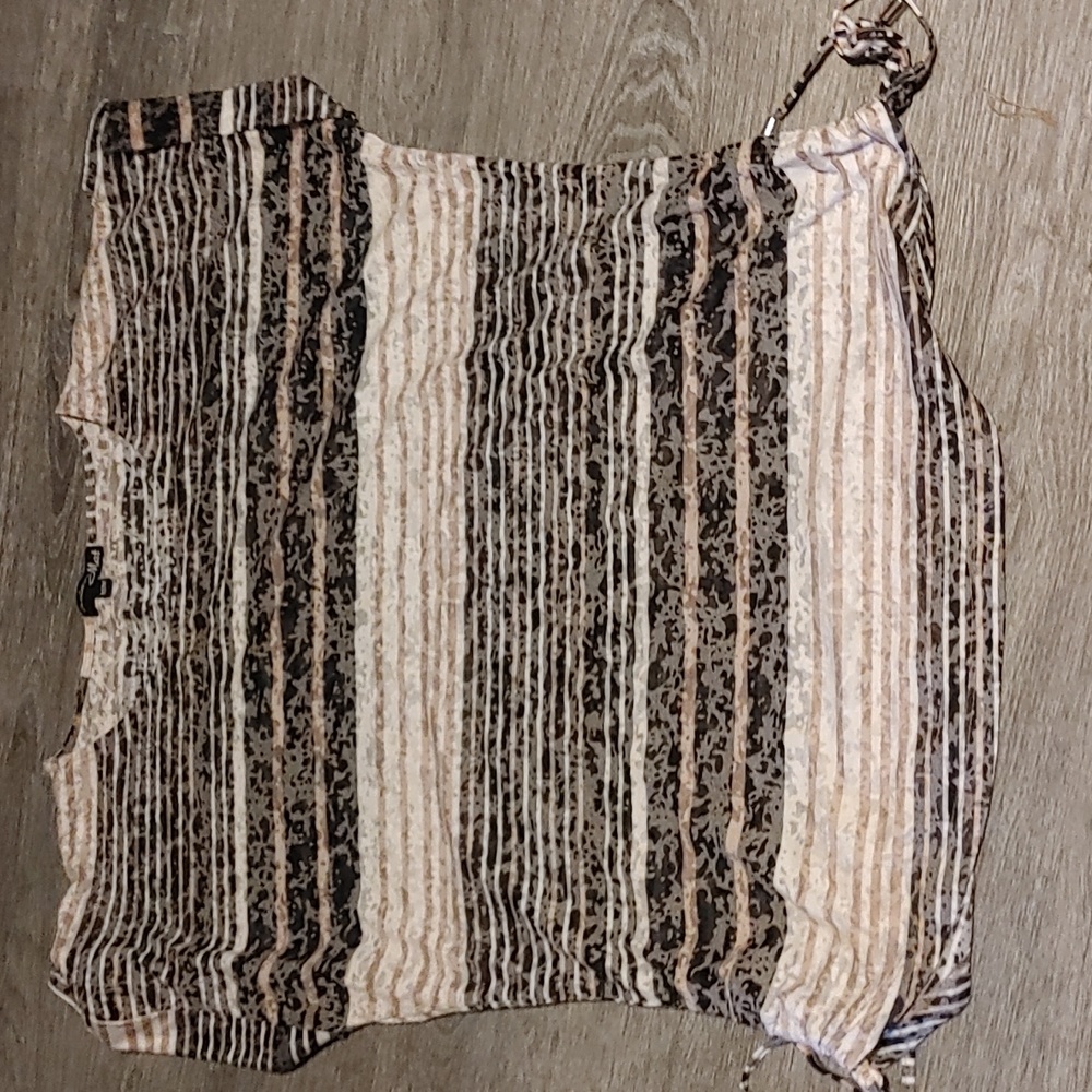 Les Collections Mat Short Sleeve Shirt Sz Med
